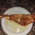 El cooksnap de Juan Antonio Mañas Amado cuando hizo Paletillas de Cordero Lechal al Horno.