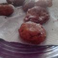 El cooksnap de Agustina Jerez cuando hizo Buñuelos de banana.