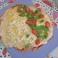 El cooksnap de Ro Mina cuando hizo Pizza con masa de zanahoria.