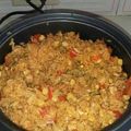 El cooksnap de Xavier Nolasco cuando hizo Arroz con pollo.