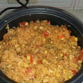 El cooksnap de Xavier Nolasco cuando hizo Arroz con pollo.