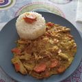 El cooksnap de veronika R. cuando hizo Pollo al curry.