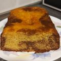 El cooksnap de Laura Alfaro cuando hizo Bizcocho de yogurt y naranja al cacao.