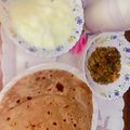 Naina Ali's cooksnap of when they made Aaloo ka paratha.