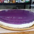 El cooksnap de Marie Dimon cuando hizo Pay de queso con gelatina sin horno.