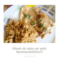 El cooksnap de Linda A. Campoverde cuando hizo Risotto de setas.