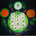 Mamta Pandya's cooksnap of when they made ઇન્સ્ટન્ટ તડકા રવા ઈડલી (Instant Tadka Rava Idli Recipe In Gujarati).