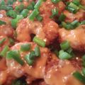 Marshall's cooksnap of when they made Bonefish Grill's Bang Bang Shrimp.