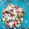 El cooksnap de belencistierna cuando hizo Salpicón de potón con aromas de Cookpad.