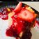 El cooksnap de Julia Y Su Cocina cuando hizo Tarta de queso con mermelada de fresa.