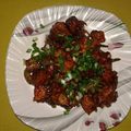 Chhaya Vipul Agarwal's cooksnap of when they made Paneer Chilli.