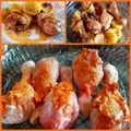 El cooksnap de carme castillo cuando hizo Jamoncitos de pollo asados con hierbas y sobrasada.
