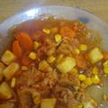 El cooksnap de Maga Bustos cuando hizo Guiso de mondongo - receta de Mecha.