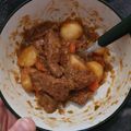 El cooksnap de Xela Dafauce cuando hizo Ternera guisada / Guiso de carne de res.