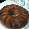 El cooksnap de Daniela Silveyra cuando hizo Torta invertida de manzana.