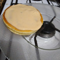 El cooksnap de Joa Perez cuando hizo Hotcakes con salsa de Dulce de Leche.