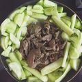 Cooksnap của Nana khi họ làm theo món Bò xào dưa leo
