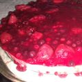 El cooksnap de Julieta Massaccesi cuando hizo Chessecake de frutos del bosque.