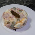 El cooksnap de Empar cuando hizo Ensaladilla York con pepinillos.