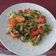 El cooksnap de juani Gernika cuando hizo Spaghetti de calabacín con gambas.