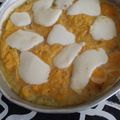El cooksnap de Diana Carames cuando hizo Tarta bicolor de zapallo anco y zucchini 🌱.