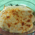 El cooksnap de Amor Dujo Manso cuando hizo Espinacas con bechamel, huevo y queso.