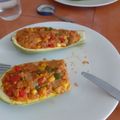 El cooksnap de Cintia Perez cuando hizo Calabacines rellenos de atún.