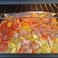 El cooksnap de Loly Perez ordoñez cuando hizo Pechuga con verduras al horno.