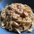 El cooksnap de AprendiendoDeCocina! 🎂🍅🥞🍜🍣 cuando hizo Pasta con salsa cremosa y gambas/camarones.