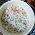 El cooksnap de Eli Off cuando hizo Arroz blanco con verduras.
