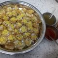 milan bhatt's cooksnap of when they made પાણી પૂરી.