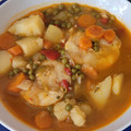 El cooksnap de Almudena Valero cuando hizo Guiso de medallones de merluza.