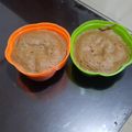 Cooksnap dari ribosommom untuk resep Steamed Banana Cake Snack MPASI 9m +