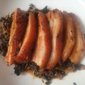 Cooksnap dari Leon's Kitchen untuk resep Braised Belly with Preserved Vegie| Favorit🐷🌿🌿