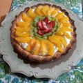 El cooksnap de Lux Nair cuando hizo Tarta de frutas 🍓🥝🥭.