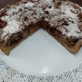 El cooksnap de Leandro Cavallo cuando hizo Tarta de peras integral con crumble de frutos secos.