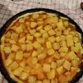 El cooksnap de Claudia Natalia cuando hizo Tarta de durazno gelatina y crema ☺❤.