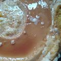 El cooksnap de Carolina Arrestia Rognoni cuando hizo Flan de huevo de avestruz.