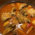 Cooksnap Ain Mohd Kitchen semasa beliau membuat Kari Ayam Mama.