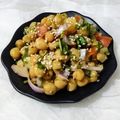 Avni Arora का कुकस्नैप जब उन्होंने काबुली चना चाट (Kabuli chana chaat recipe in hindi) बनाया था।
