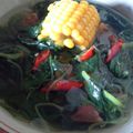 Cooksnap dari VerA Wati untuk resep Sayur bayam jagung manis