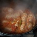 El cooksnap de Patry Isla cuando hizo Chorizos a la pomarola fácil.