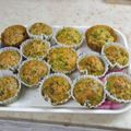 El cooksnap de Beatriz Ubarne cuando hizo Muffins y budín de espinaca, cebollita y algo más 😋.