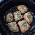 รูป Cooksnap ของ Watcharawadee Oonrua เมื่อเขาทำ ขนมปังหน้าหมู หม้อทอดไร้น้ำมัน