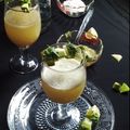 Indrani chatterjee's cooksnap of when they made রোস্টেড র‍ ম‍্যাঙ্গো কুলার (roasted raw mango cooler recipe in Bengali).