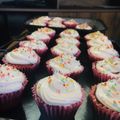El cooksnap de Romina Silvera cuando hizo Cupcakes.