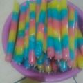 Cooksnap dari Dyah Ayu Puspitasari untuk resep Rainbow Ice (Es Lilin Pelangi)