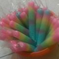 Cooksnap dari vivimarli untuk resep Es Lilin Pelangi 🌈