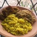 Cooksnap dari Femi Baiq untuk resep Nasi Kuning Rice Cooker a. k. a (Tumpeng Mini)