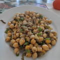 El cooksnap de Maribel Castillo de la Chica cuando hizo Garbanzos con setas.